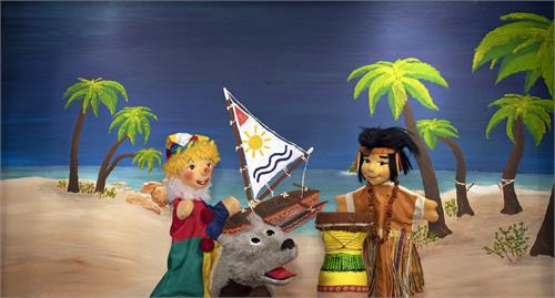 Friedburger Puppenbühne "Kasperl auf der Kokosnuss-Insel"